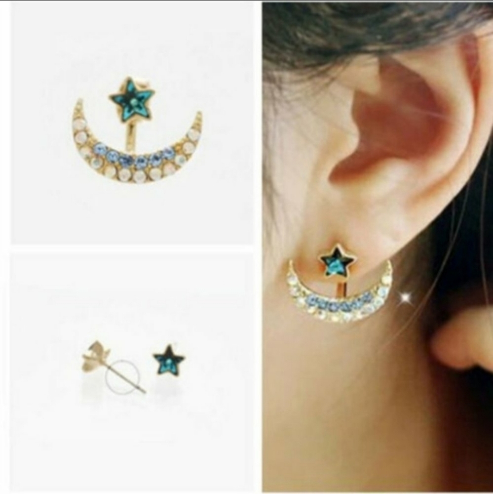 BOGO Star and Moon Ear Jackets - Picture 2 of 2